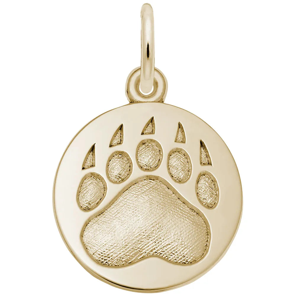 1607 Bear Paw Pendant