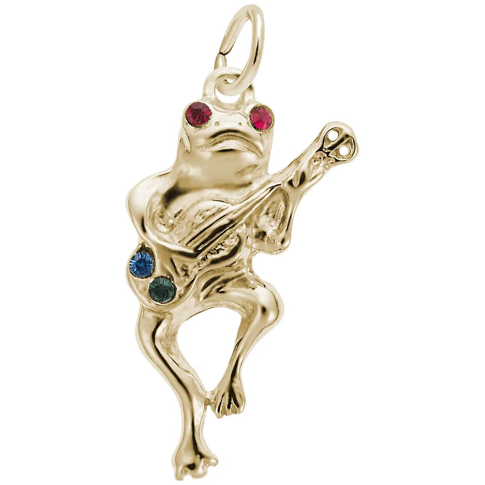 1789 Musical Frog Charm
