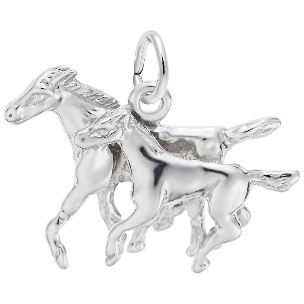 1861 Horse and Colt Pendant