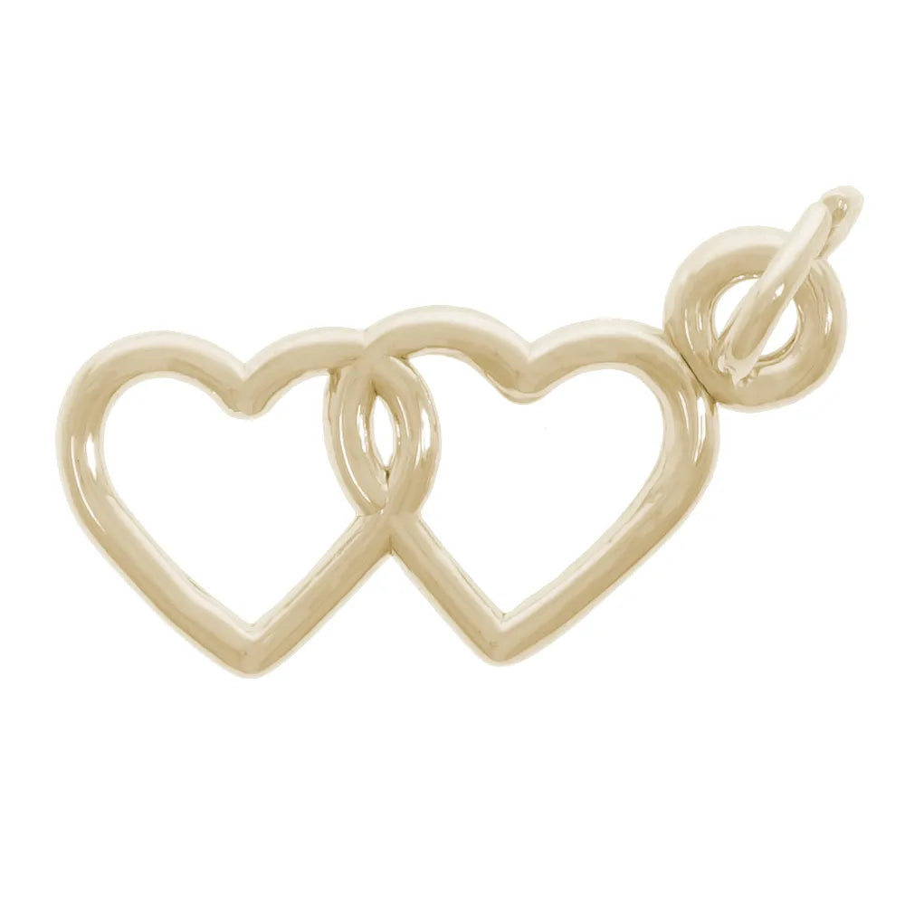 1913 Double Heart Pendant