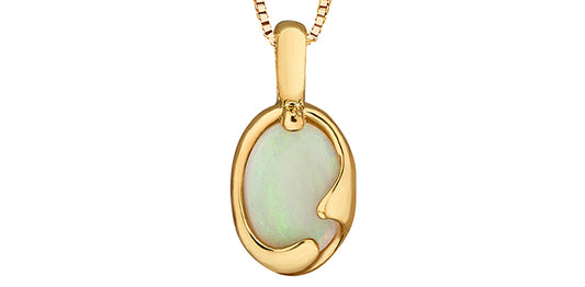 A11 20010 10Ky Opal Pendant