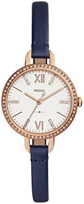 Fossil Women's Annette ES4403 Rose-Gold Leather