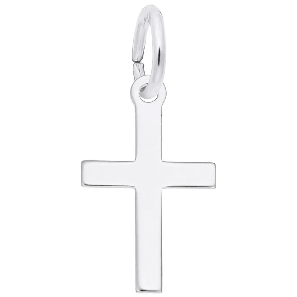 4901 Small Plain Cross Charm