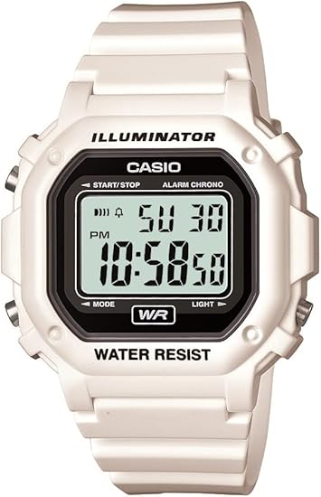 F-108WHC-7BCF Casio Illuminator White