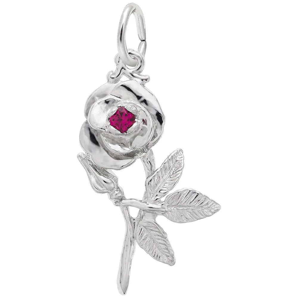 6489 Rose with Stone