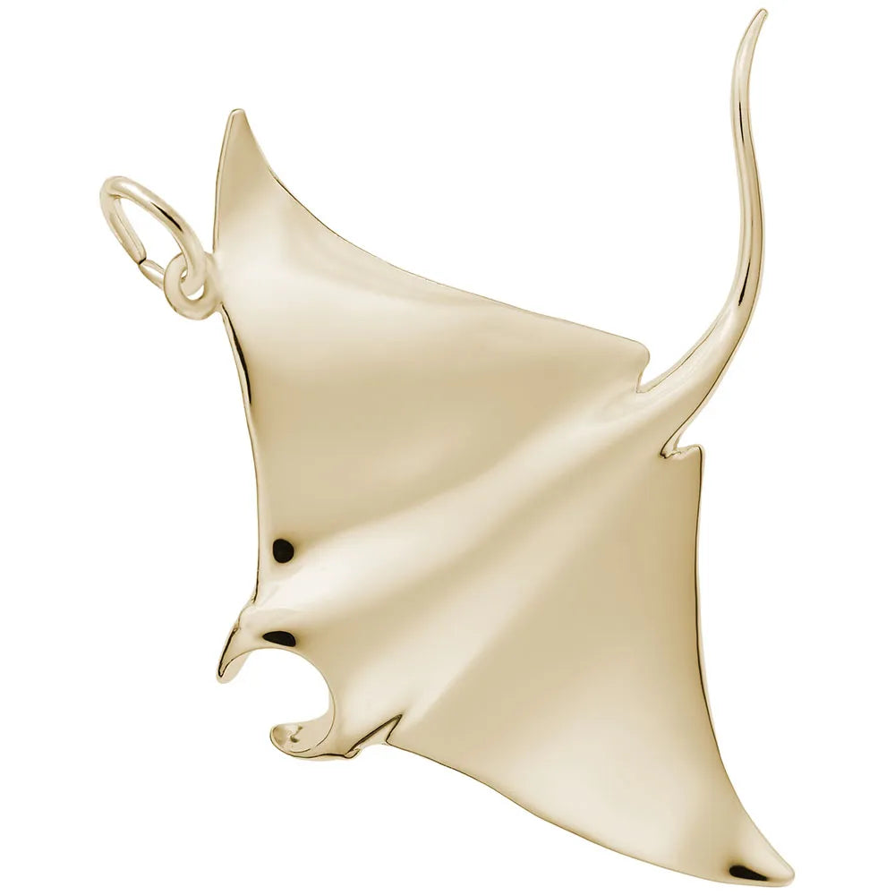 6786 Manta Ray Charm