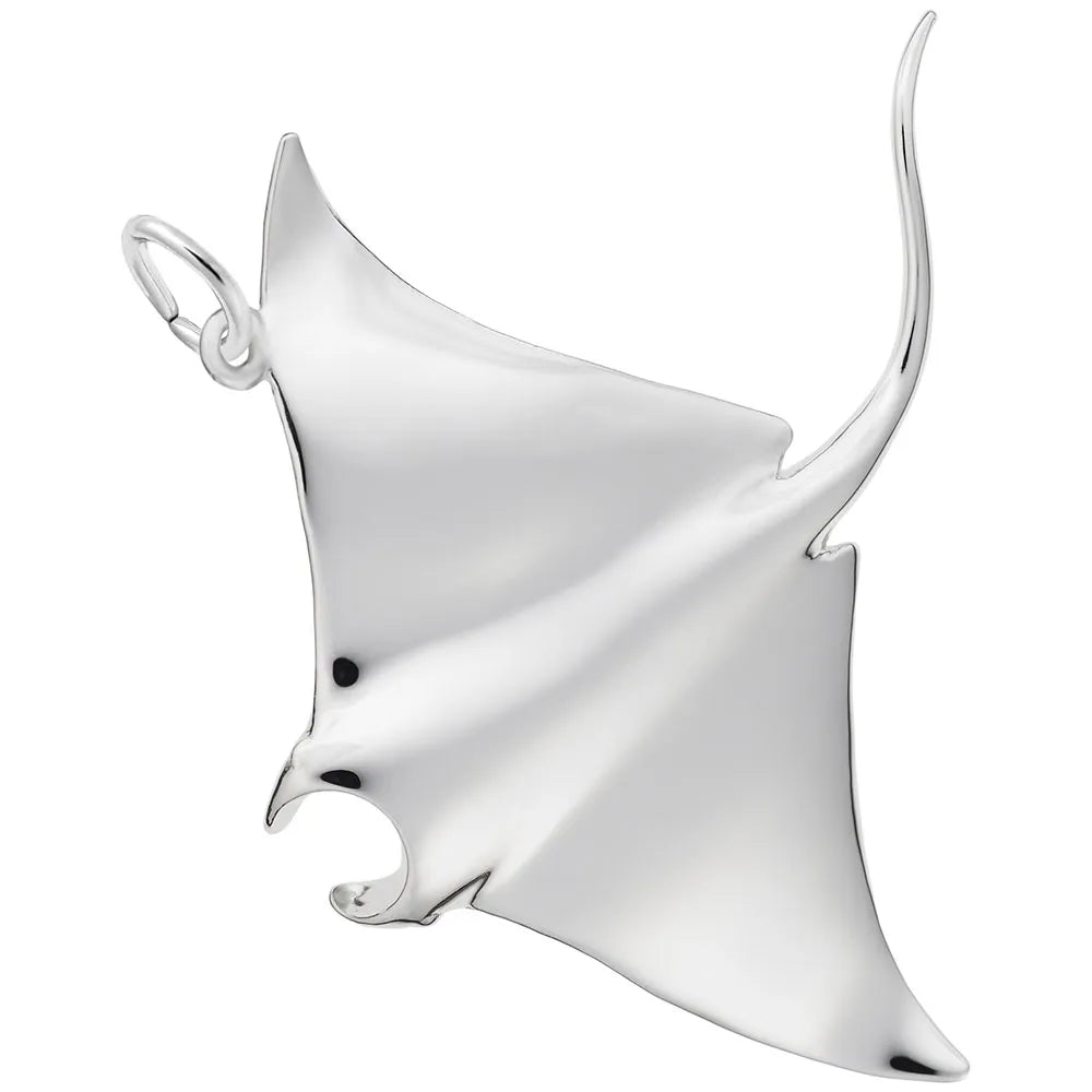 6786 Manta Ray Charm
