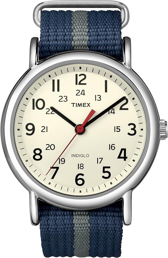 T2N654GP Timex Weekender Watch with Nylon Band