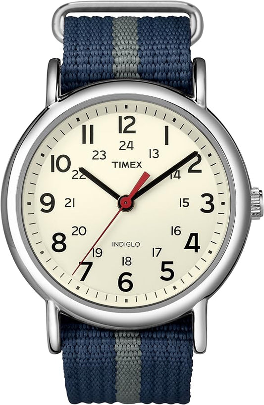 T2N654GP Timex Weekender Watch with Nylon Band