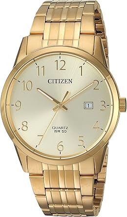 BI5002-57Q Mens Citizen Gold Quartz Watch