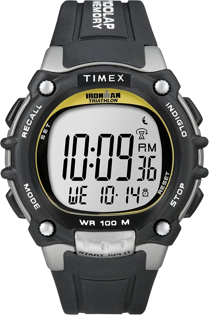 IRONMAN Classic 100 Full-Size Resin Strap Watch 44mm