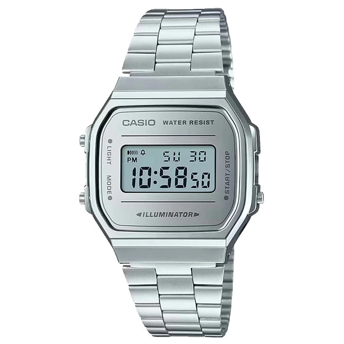 A168WEM-7VT Casio Silver Illuminator