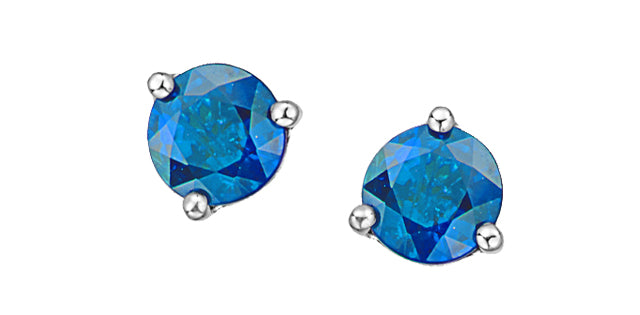 10Kw Gemstone Studs