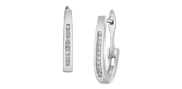D22 20093 10Kw .10 Diamond Hoops