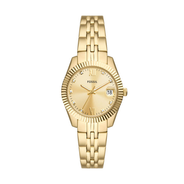 ES5338-SCARLETTE WOMAN'S WATCH RD GLD GLD BRC