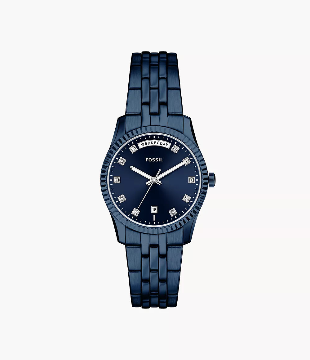 ES5476 Navy Fossil Watch