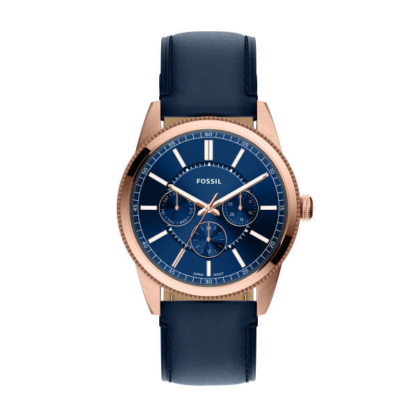 FS6196 Blue dial with Navy Band Fossil Watch
