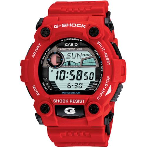 G7900A-4 Red G Shock Digital Low Temp LCD