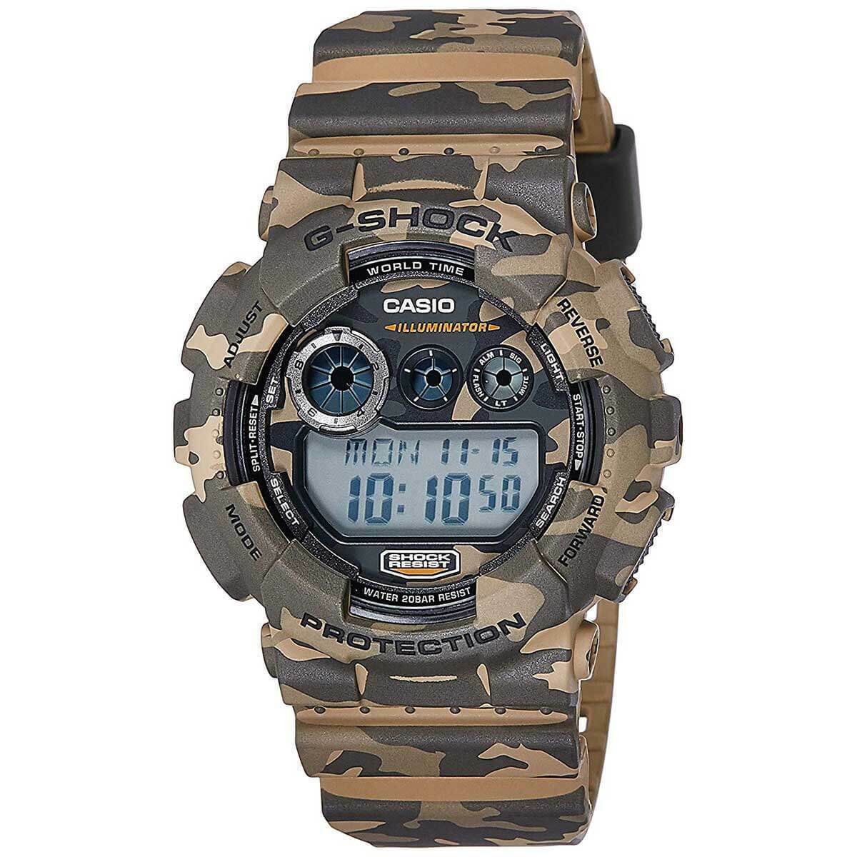 GD120CM-5 Woodland Camo G Shock