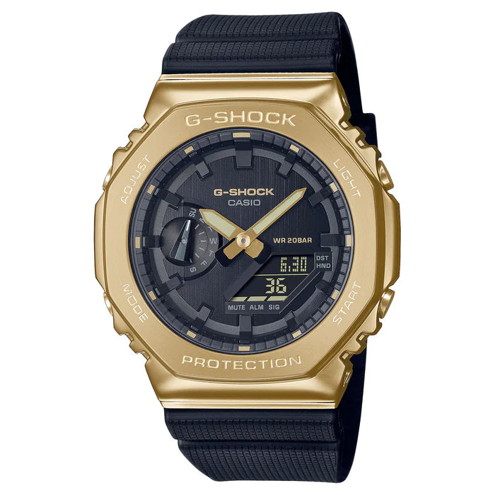 GM2100G-1A9 Casio G-Shock 20 bar Gold Metal