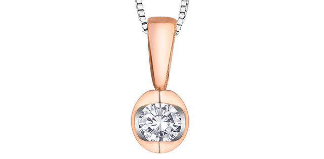 C13 20057 10Kr .04 Diamond Pendant