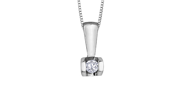 C7 20053 10Kw .04 Diamond Pendant