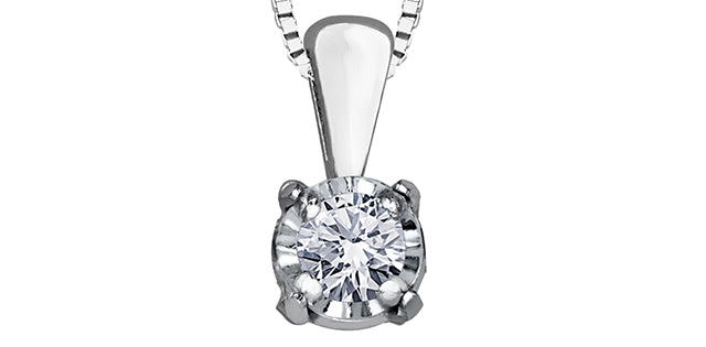 C8 20055 10Kw .03 Diamond Pendant