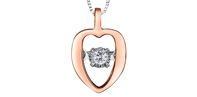 D21 20092 10Kr .02 Diamond Pendant