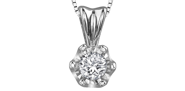 C21 20107 10K .05 Diamond Pendant
