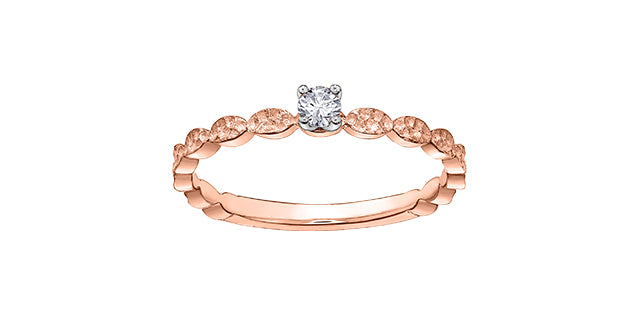 DD7224 10K .08ct Dia Ring