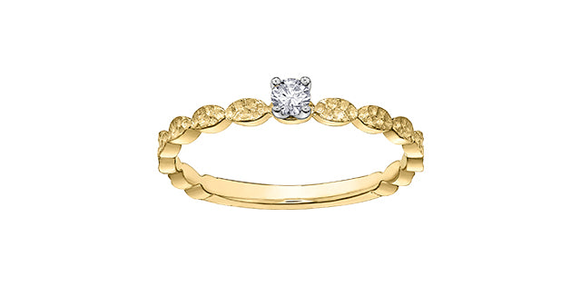 DD7224 10K .08ct Dia Ring