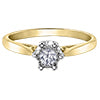 10056/07-10 10k 0.07ct Diamond Ring