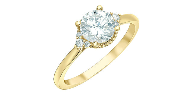 R31322/105 14Ky LG 1.05 Diamond Ring