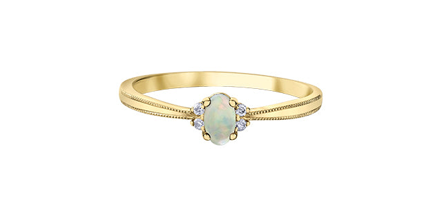 10Ky DX896Y Gem & Dia Ring