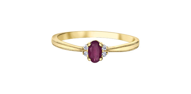10Ky DX896Y Gem & Dia Ring