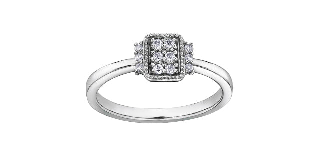 DD7398 Dia Ring 10kw 0.12tcw