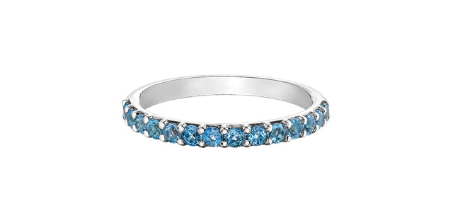 10K Gold Gemstone Band