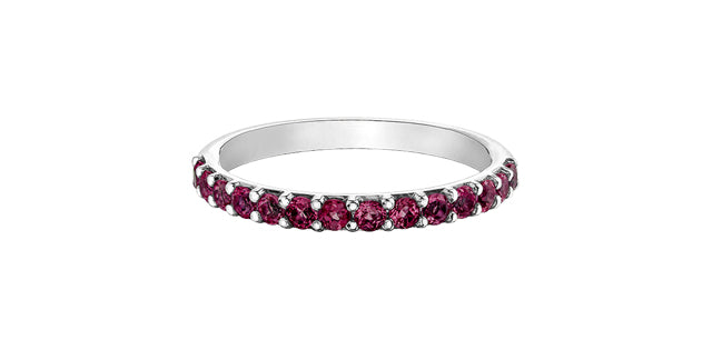 10K Gold Gemstone Band
