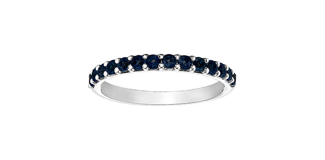 10K Gold Gemstone Band