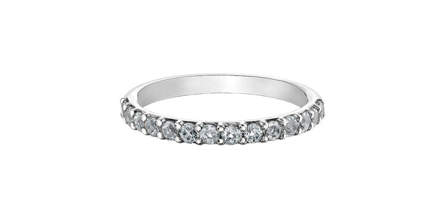 10K Gold Gemstone Band