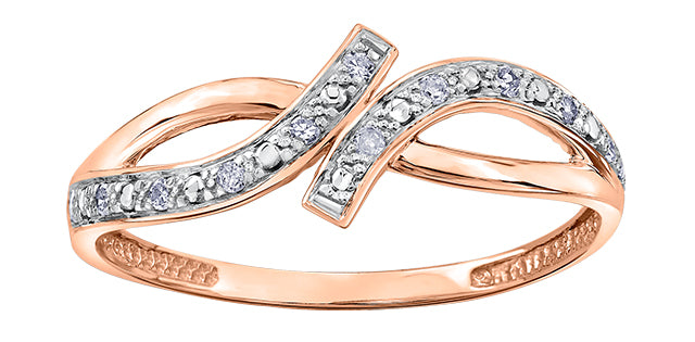 CH548RG-10 10K Diamond Ring .06ct
