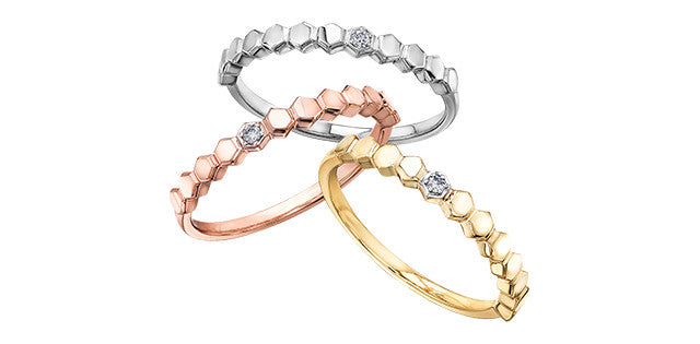 DX706 Diamond Ring 10kr 0.015tcw