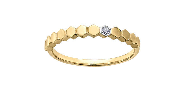 DX706 Diamond Ring 10kr 0.015tcw