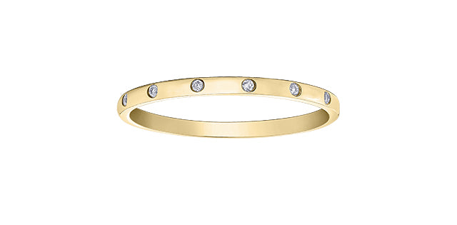 CH723/03-10 Diamond Ring 0.035tcw size 8.5