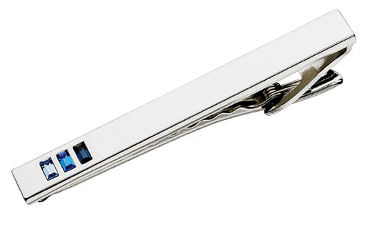 Tie Clip with Austrian Crystals
