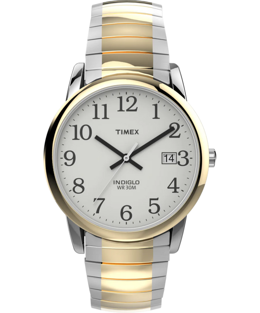T2H3119J- Easy Read Dual Tone Expansion Band Timex