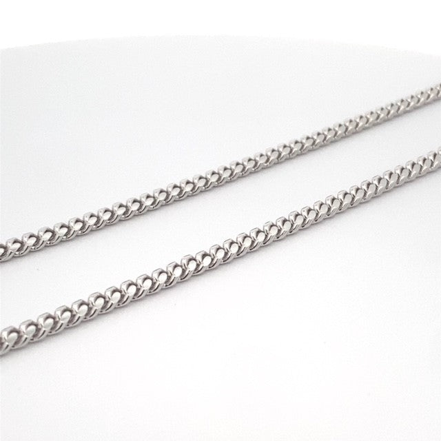 CUBAN120RH Silver 22" Cuban Chain