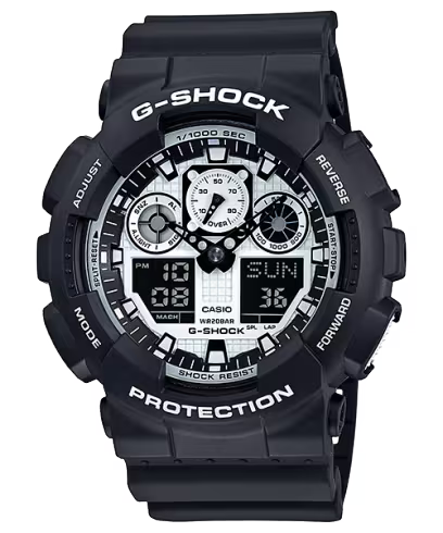 ANALOG-DIGITAL GA-100 SERIES GA100BW-1A