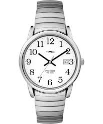T2H451 Easy Read Mens Timex Silver Tone