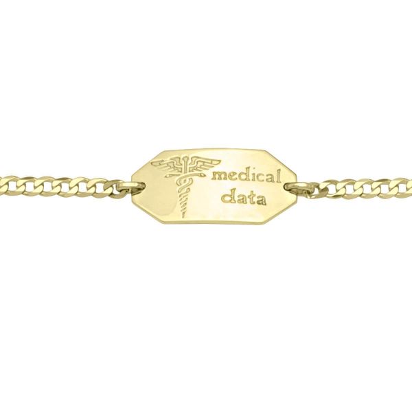 N7102 10kyg Ladies Medic Alert Bracelet